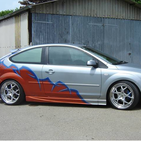 Накладки на пороги "Lord" для Ford Focus 2 (2004-2011) купить недорого с доставкой в Приобье